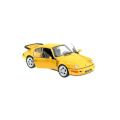 Welly Porsche 964 Turbo 1:34 žluté
